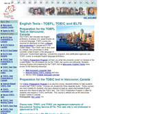 Tablet Screenshot of english-tests.com